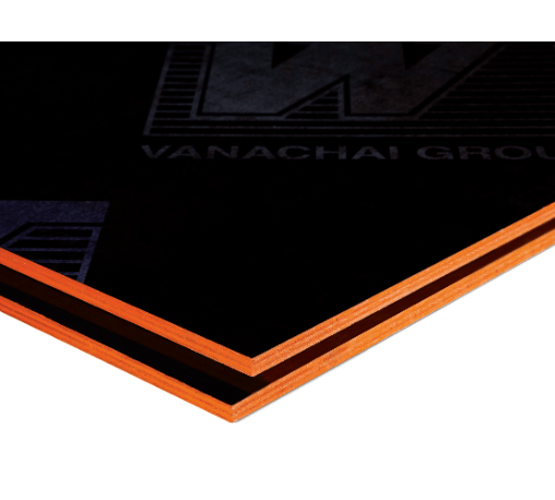 VANACHAI ไม้อัด เคลือบฟิล์มดำ (ไส้เต็ม) VS (A) #15 120x240ซม.