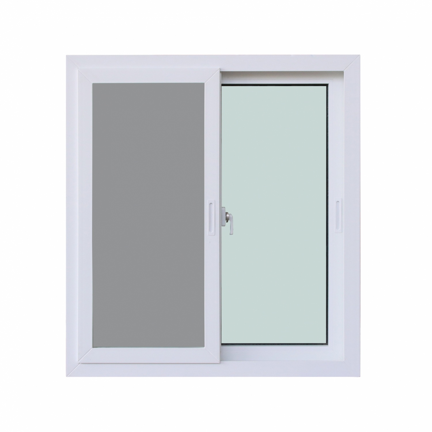 WINDOW ASIA (10MAX) UPVC หน้าต่างบานเลื่อน SS 100X110 ซม. สีขาว พร้อมมุ้ง
