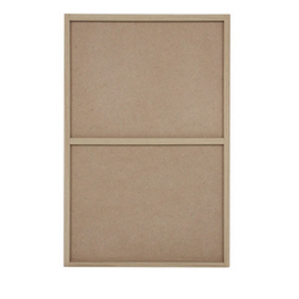 DELICATO ชั้นอเนกประสงค์ 2 ช่อง รุ่นอแมนด้า ขนาด 42x29x60 ซม. สีบีช / ฟ้า