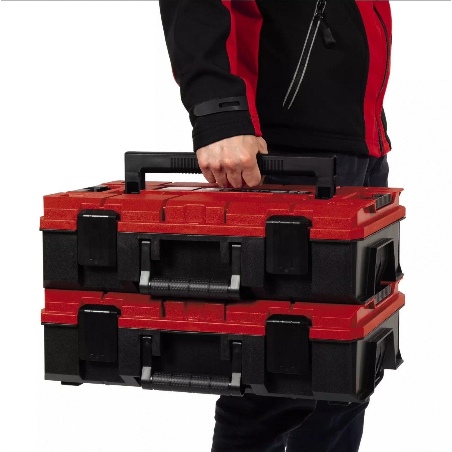 Einhell กล่องเครื่องมือพลาสติกไซส์ S-F รุ่น E-Case S-F incl. Grid Foam
