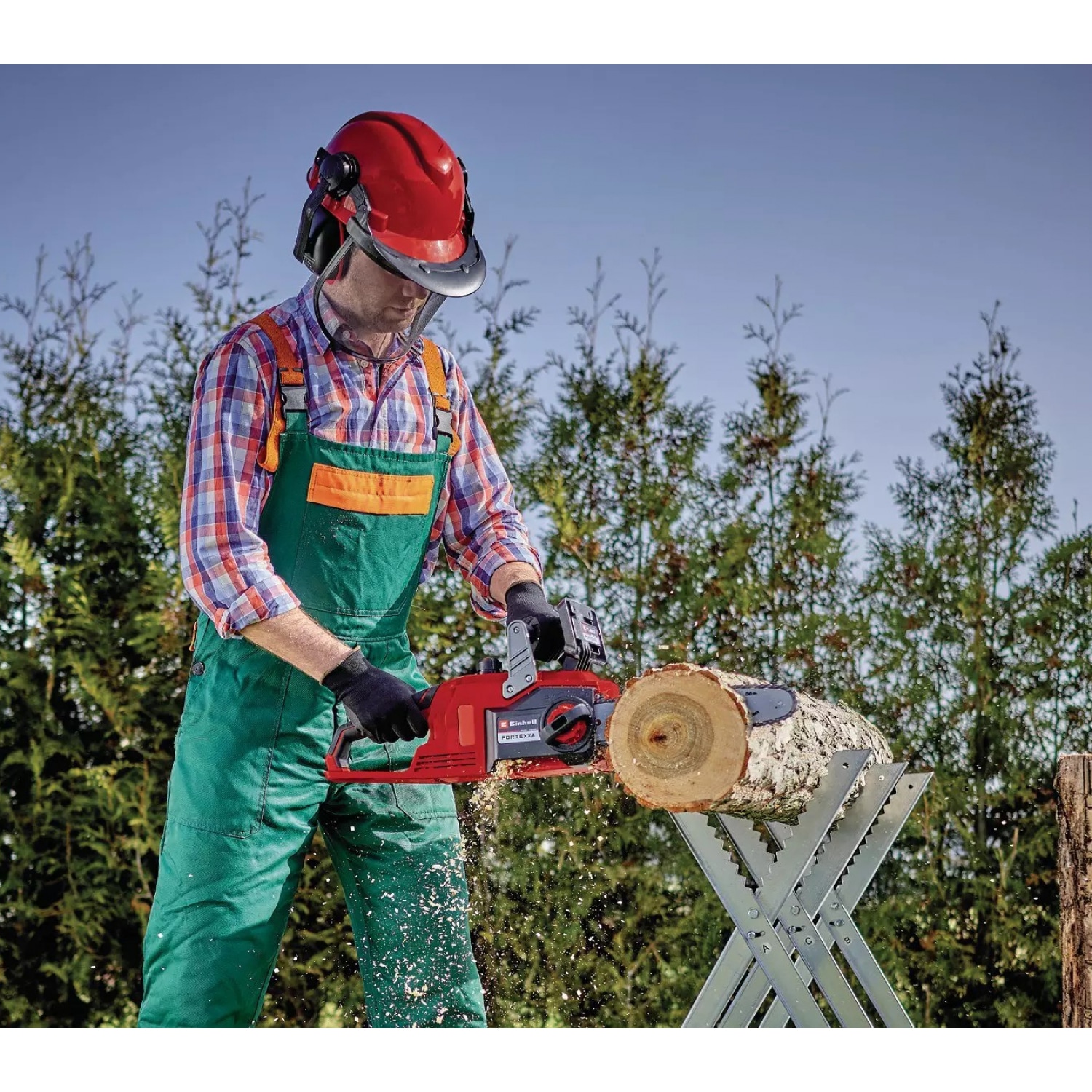 Einhell เลื่อยโซ่ไร้สาย ขนาด 18V ความยาวบาร์โซ่30cm. รุ่น FORTEXXA 18/30 Brushless Solo