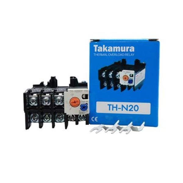 TAKAMURA โอเวอร์โหลด รีเลย์ รุ่น TH-N20-11A-MT สีดำ