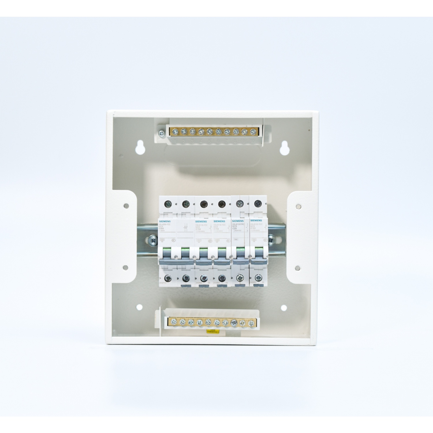 SIEMENS ตู้คอนซูเมอร์ยูนิต ครบชุด 4 ช่องเมน 50 แอมป์