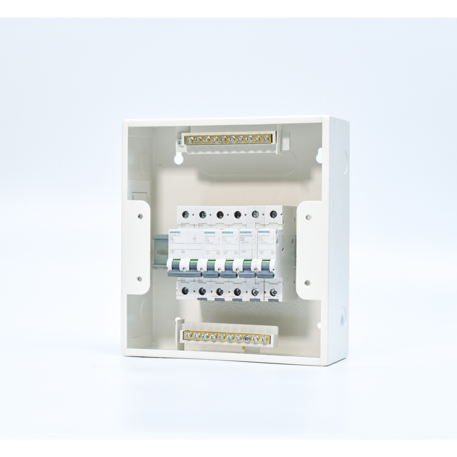 SIEMENS ตู้คอนซูเมอร์ยูนิต ครบชุด 4 ช่องเมน 50 แอมป์