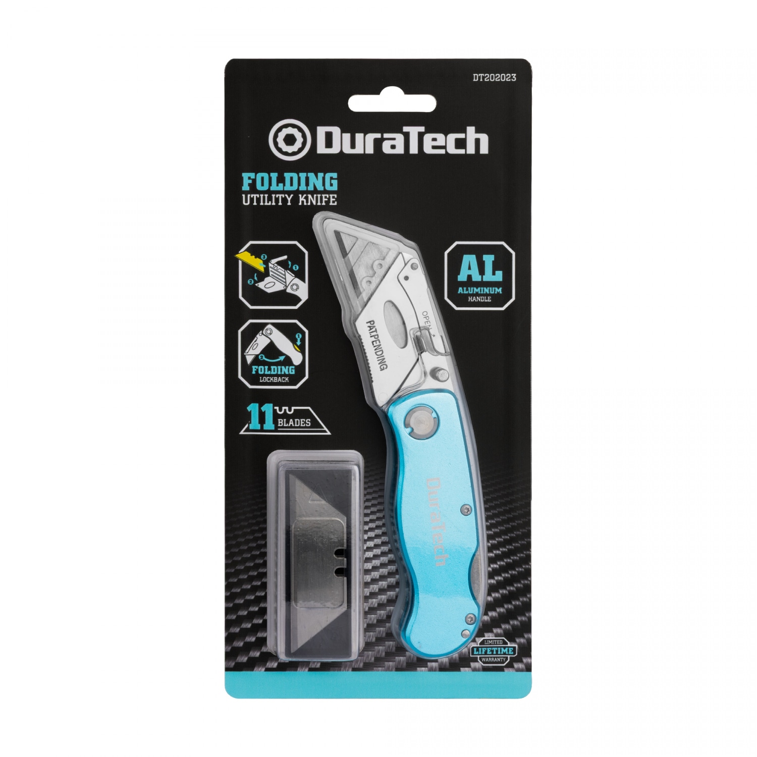 Duratech มีดพับอะลูมิเนียมอเนกประสงค์ รุ่น DT202023