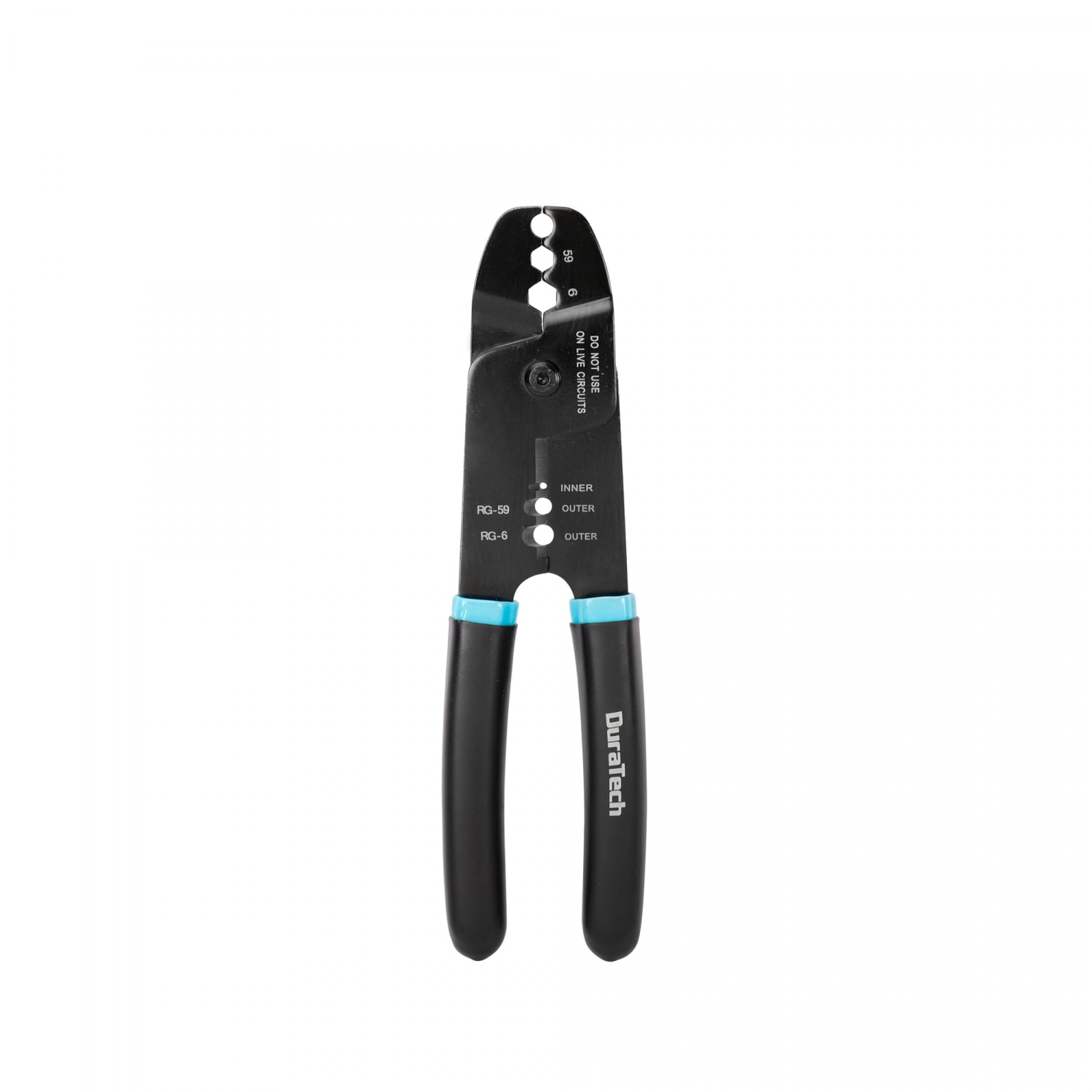 Duratech กรรไกรตัดสายเคเบิลอเนกประสงค์ 3 in 1 (ตัด ปอก ย้ำ ) รุ่น DT210010