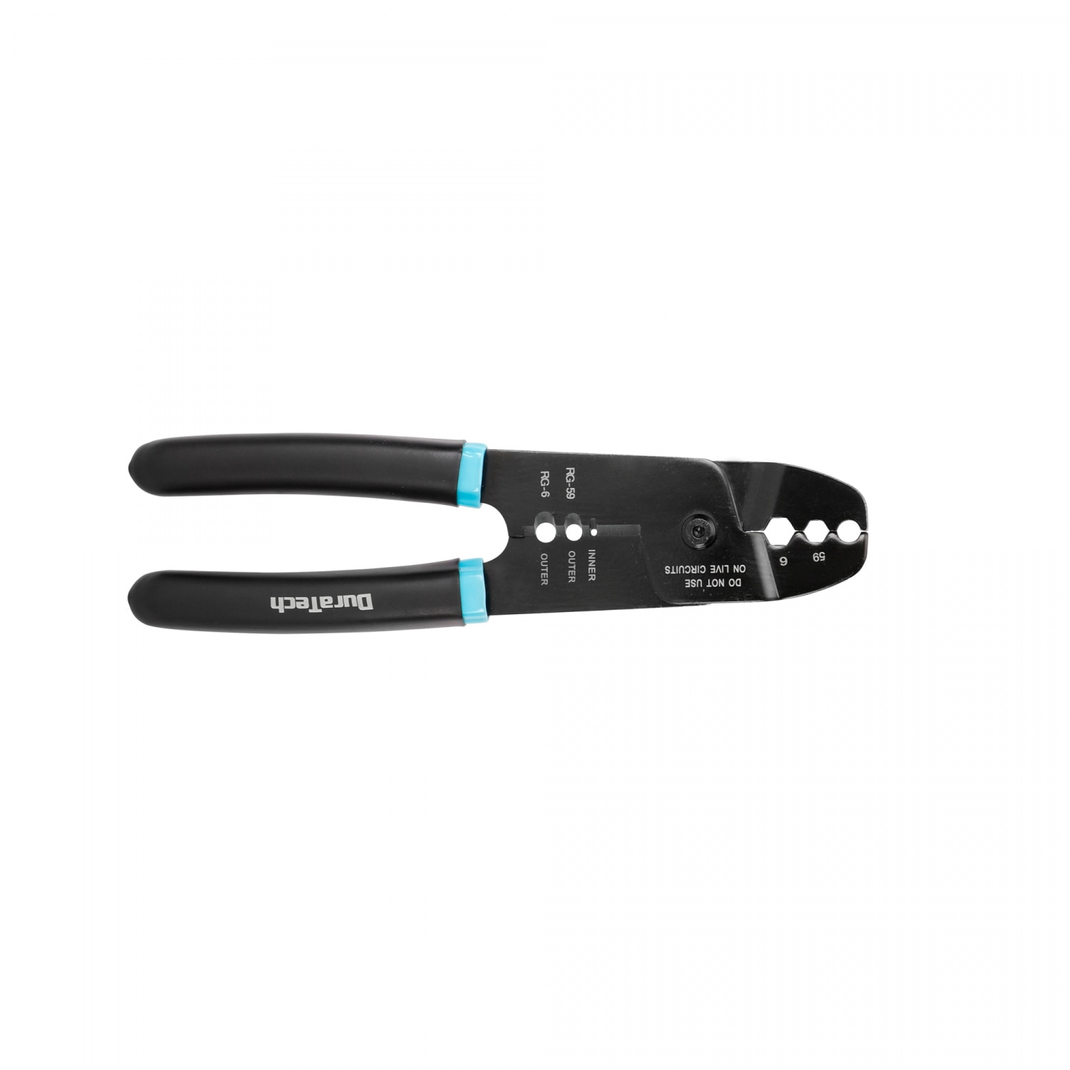 Duratech กรรไกรตัดสายเคเบิลอเนกประสงค์ 3 in 1 (ตัด ปอก ย้ำ ) รุ่น DT210010