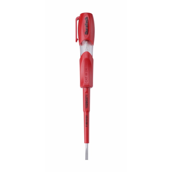 Duratech ไขควงวัดไฟ แบบหุ้มฉนวน VDE รุ่น DT208099