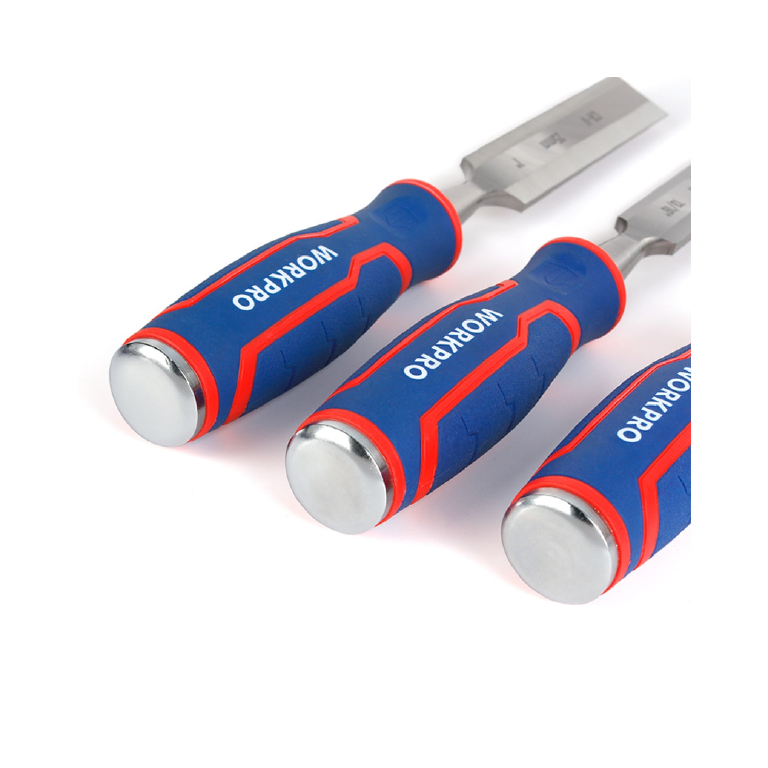 WORKPRO ชุดสิ่วงานไม้ 3 ชิ้น ขนาด 12,20,25 มม. (1/2", 13/16,1") รุ่น WP201301