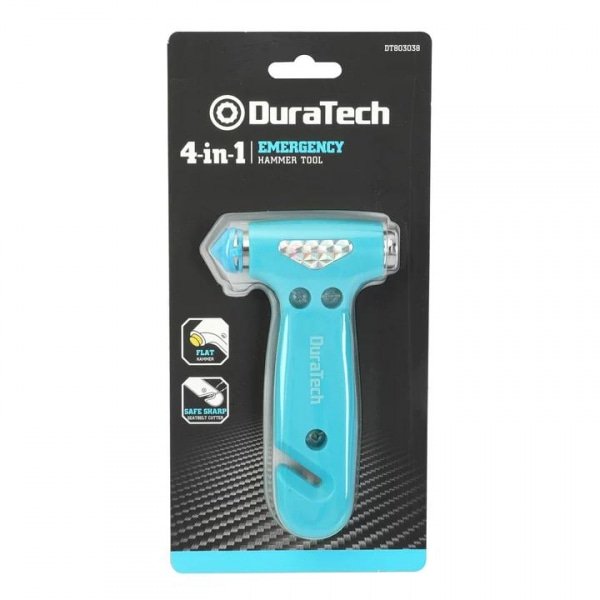 Duratech ค้อนนิรภัย 4 in 1 รุ่น DT803038