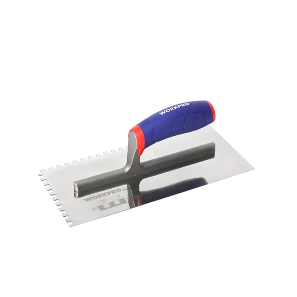 WORKPRO เกรียงหวีสแตนเลส ฟันขอบหยัก 6 × 6 มม. WP323001