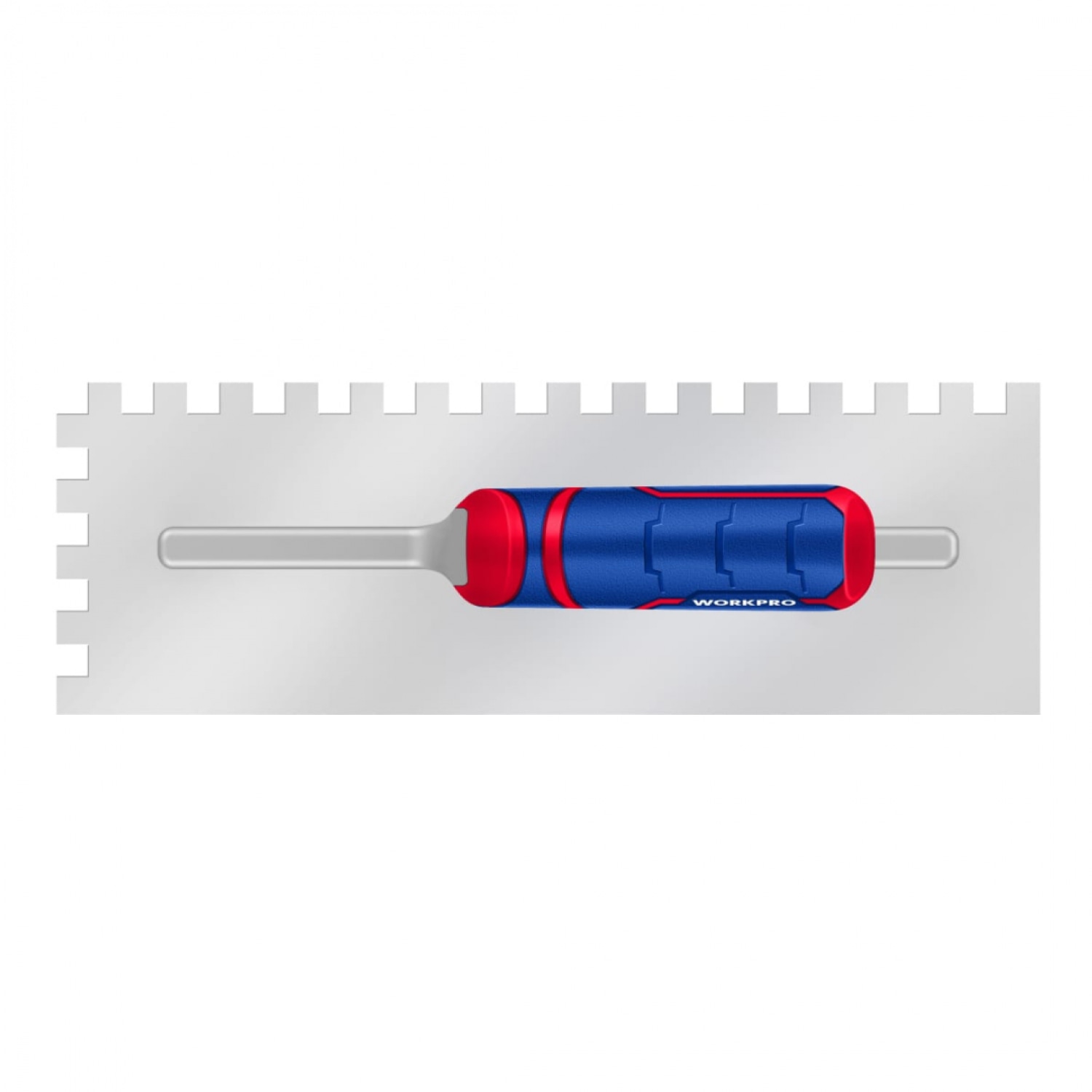 WORKPRO เกรียงหวีสแตนเลส ฟันขอบหยัก 6 × 6 มม. WP323001