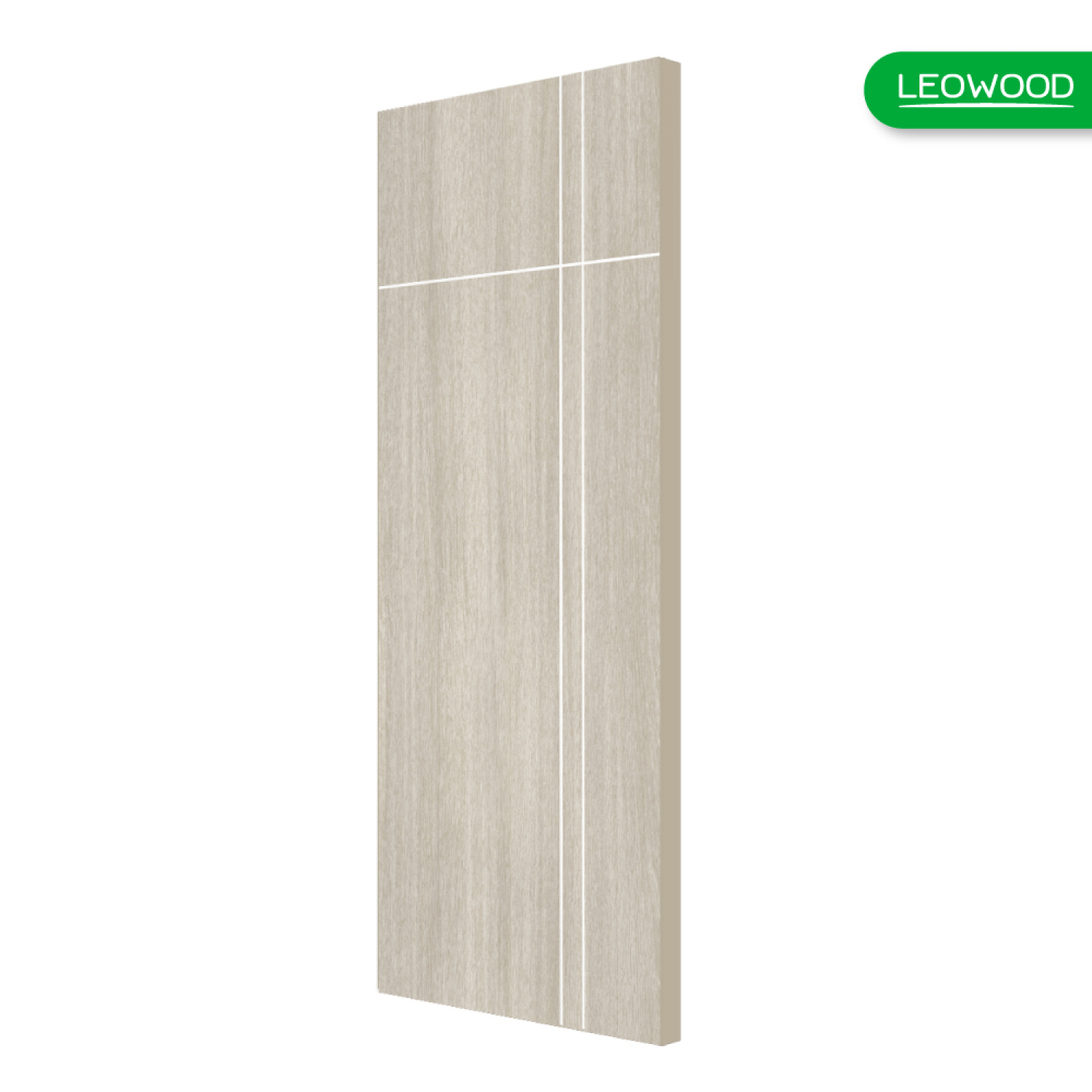 LWD ประตู UPVC ห้องน้ำ สี Tango ลาย 3 ขนาด 70x200 ซม.