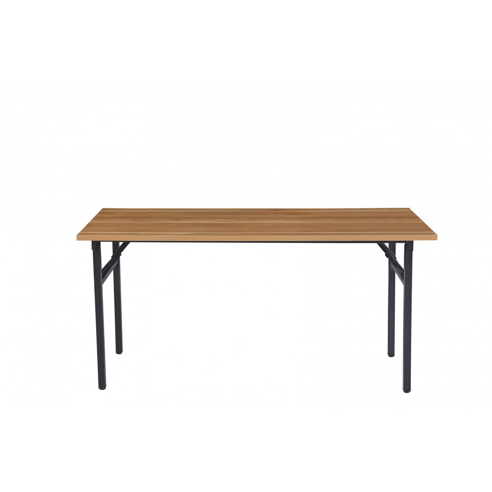 TABIO โต๊ะพับอเนกประสงค์ ลายไม้ รุ่น S-15060D.W ขนาด 60x150x73ซม. สีดริฟท์วูด