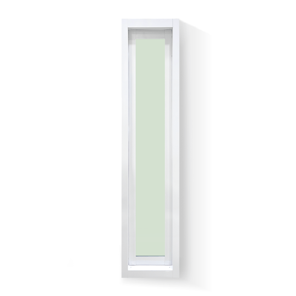 WELLINGTAN หน้าต่างอะลูมิเนียมช่องแสง 180x40ซม. สีขาว