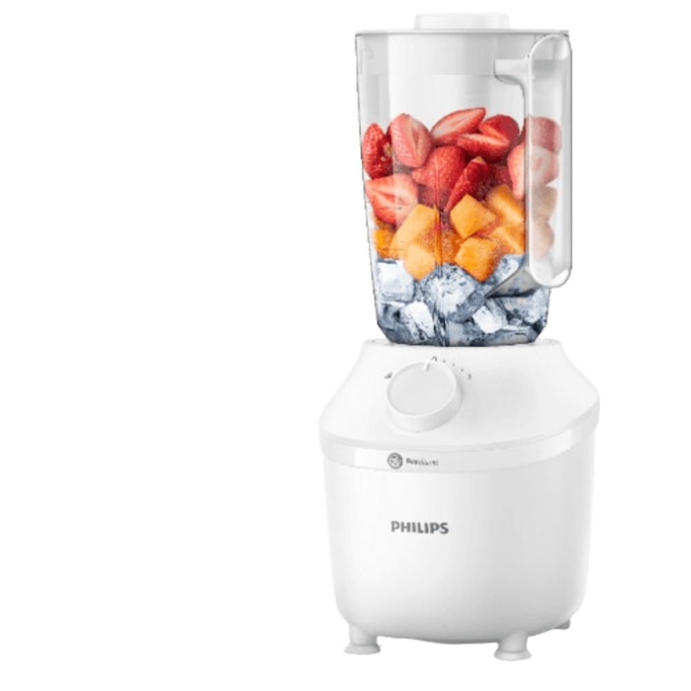 PHILIPS เครื่องปั่นน้ำผลไม้ 450 วัตต์ ขนาด 1.9 ลิตร รุ่น HR2041/10 สีขาว