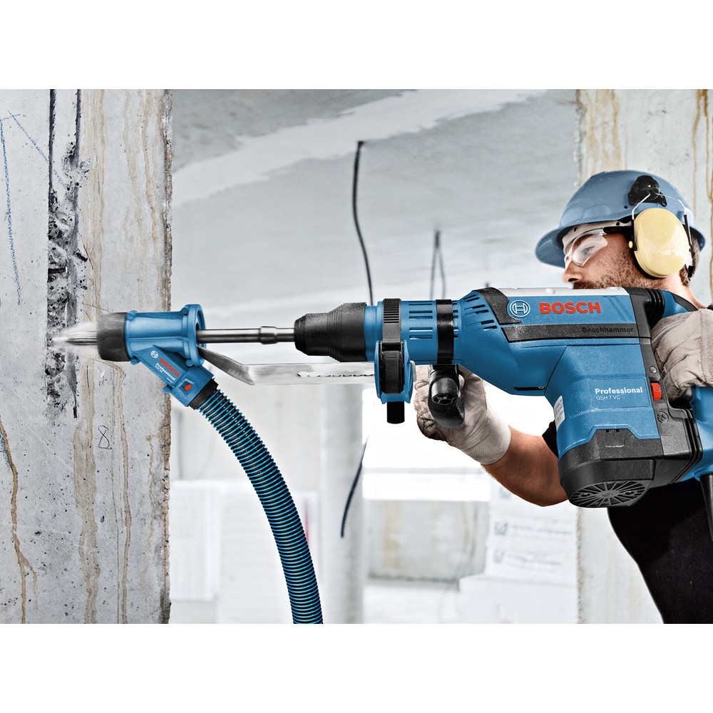 BOSCH เครื่องดูดฝุ่นสำหรับสว่านเจาะทำลายไม่เกิน 600 มม. รุ่น GDE MAX