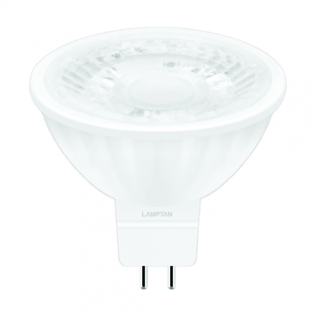 LAMPTAN หลอดไฟ LED MR16 BEAM 5W 12V แสงวอร์มไวท์