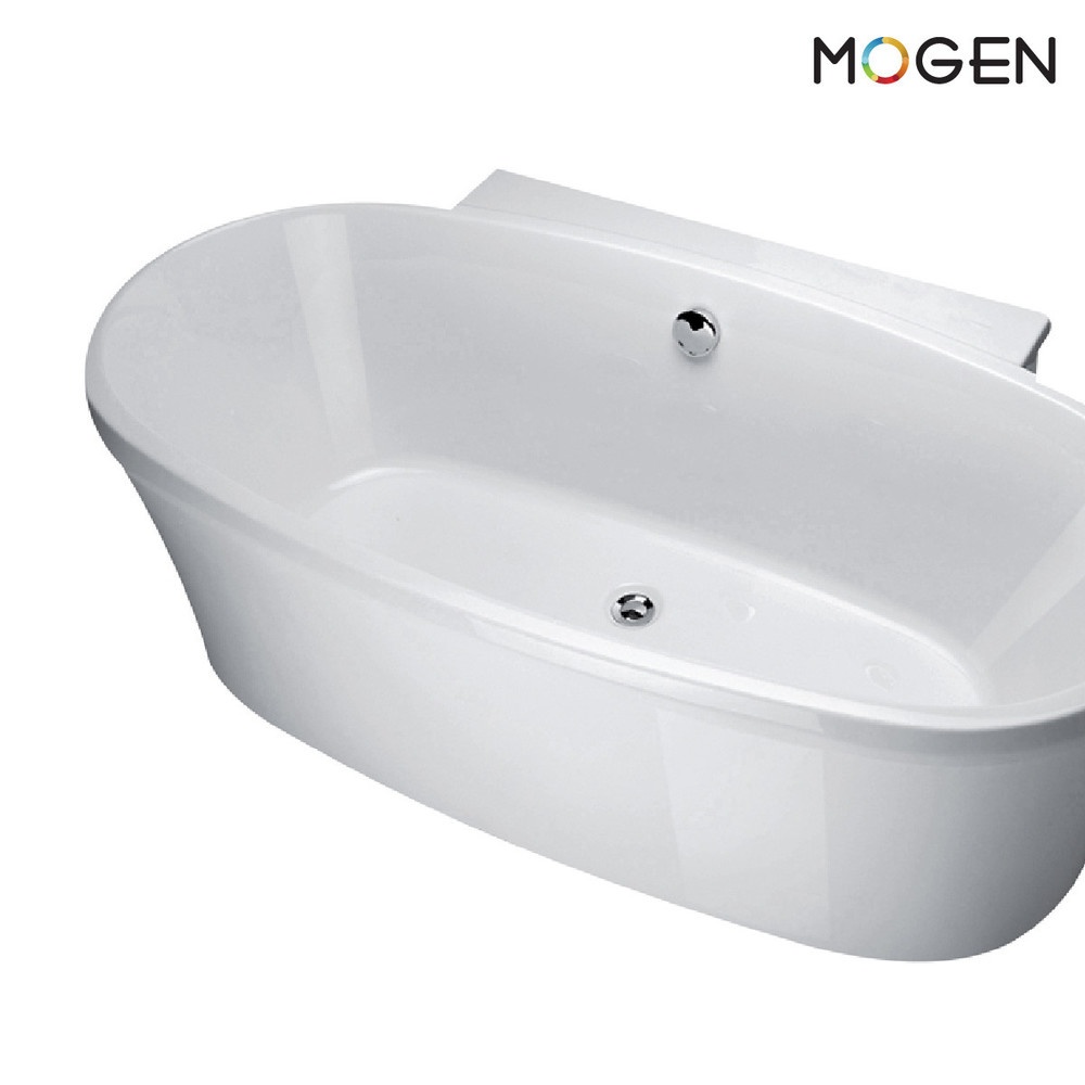 Mogen อ่างอาบน้ำอะครีลิก พร้อมสะดืออ่างอาบน้ำ (แบบลอย) รุ่น ดีลิเคท MBT06