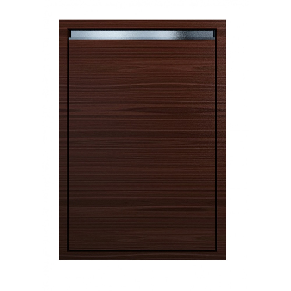 MJ บานซิงค์เดี่ยวทึบตรง 50x71x0 ซม. SAV-S604-WN สีวอลนัท