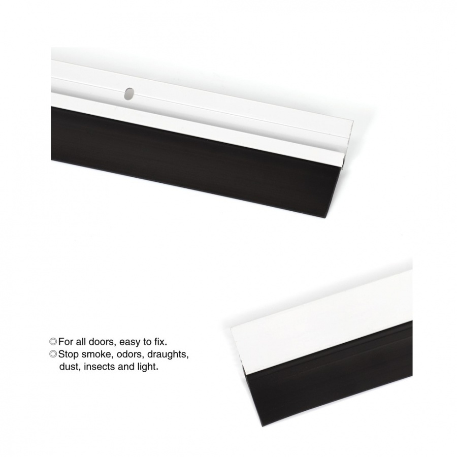 TORSTEN เส้นกันแมลงอะลูมิเนียม แถบยาง รุ่น KZT057-WH 80ซม. สีขาว