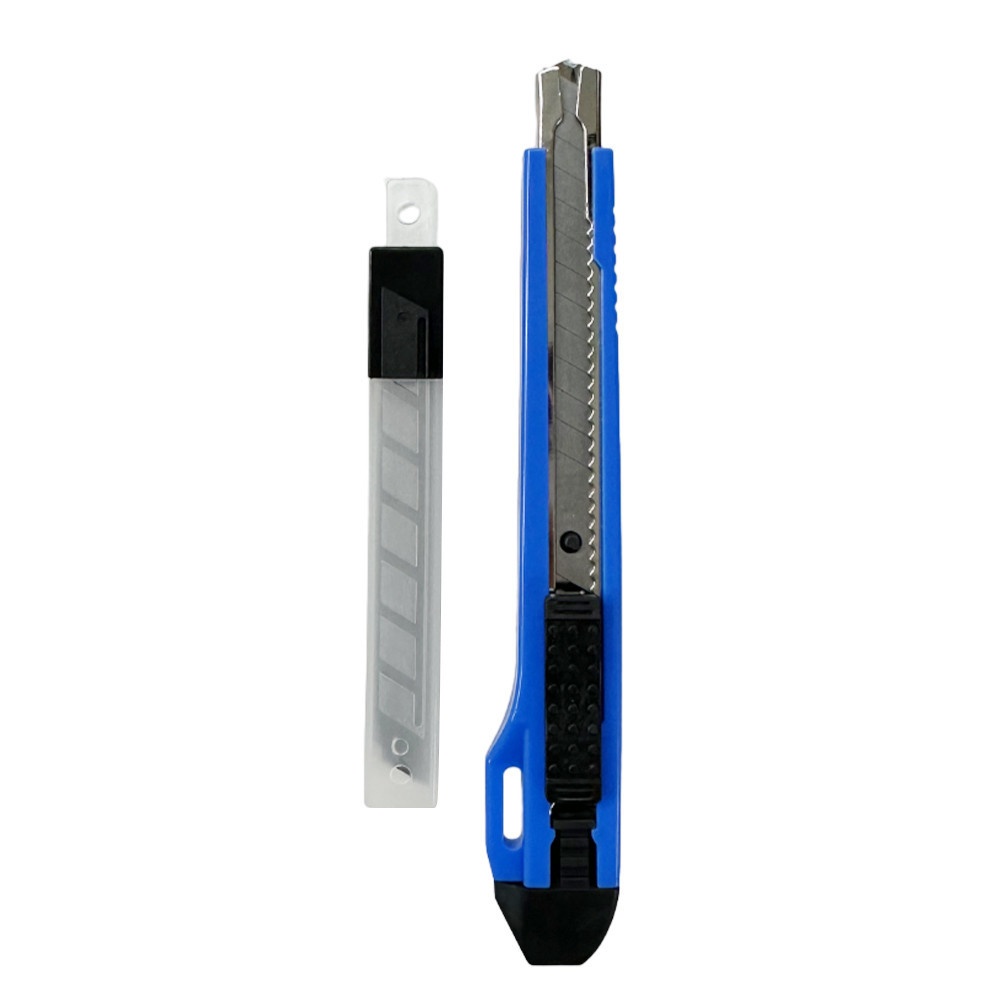 Smith คัตเตอร์ 9 มม. รุ่น YL-9951ขนาด 3x15.5x3 ซม. สีฟ้า