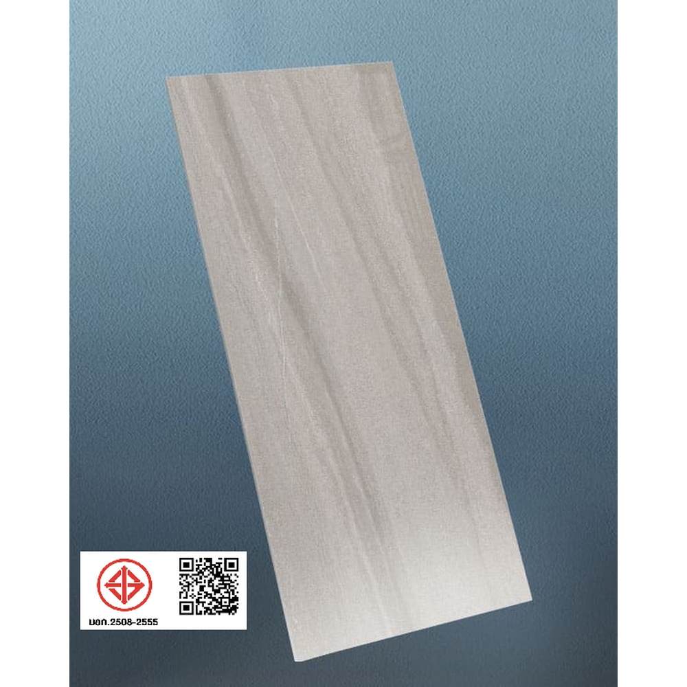 La Arezza 60X120 ซม.กระเบื้องพอร์ซเลน รุ่น Cave stone light gray (DGD1260020) Matt-SUGAR Random (2pcs /box 1.44 sqm)