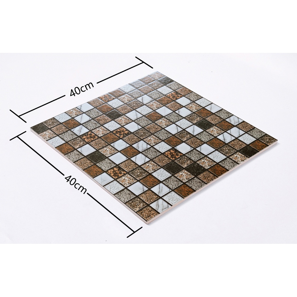 Marbella กระเบื้องเซรามิคปูพื้น 40X40 ซม. รุ่น โมเสก HK2409 Matt (12P)