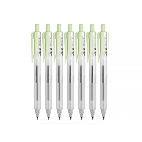 USUPSO ปากกาลูกลื่น 0.5 mm. สีเขียว ขนาด 14.5x1.5x1.5 (#V)