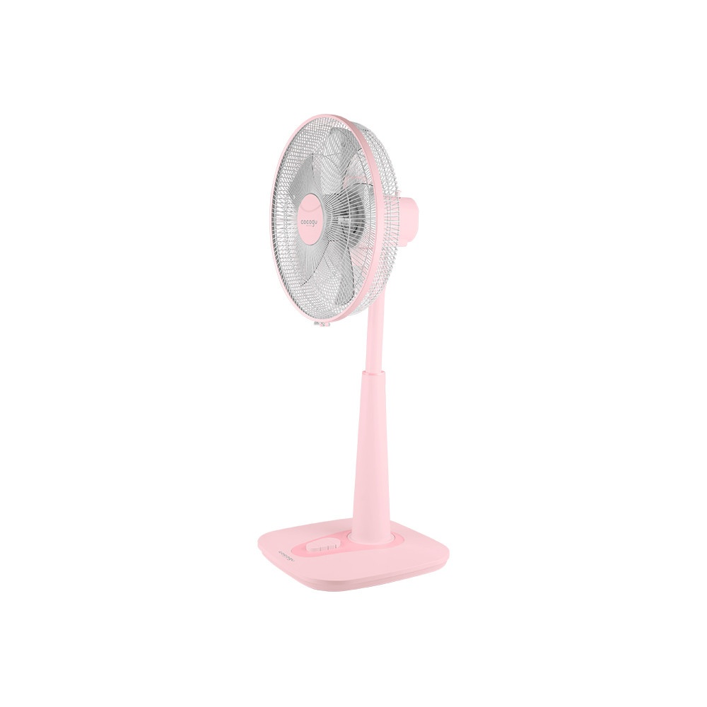 COCOGU พัดลมสไลด์ 16 นิ้ว RF5 สีชมพู