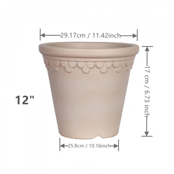 Tree’O กระถางต้นไม้ ขนาด 29x17x26ซม รุ่น MN001-12