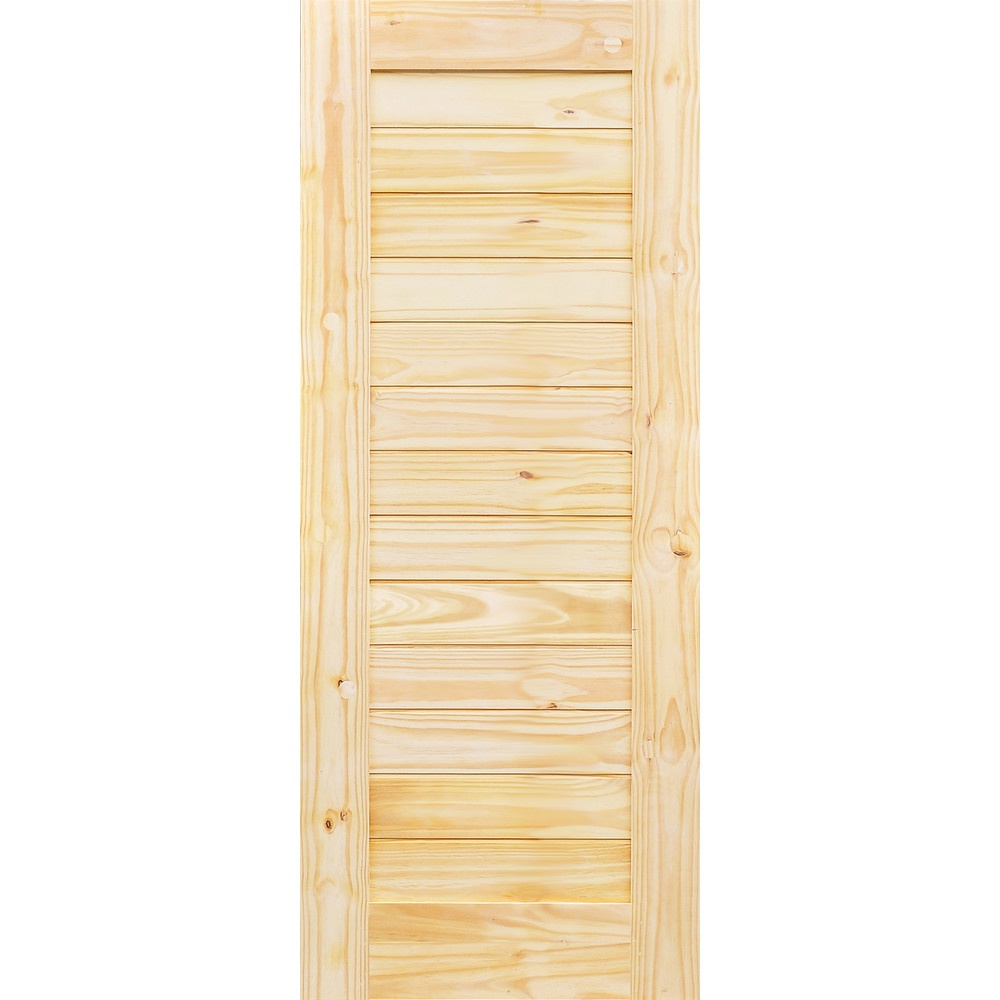 ประตูรุ่น Eco Pine-001 (สนNZ) ขนาด 90x200 cm.