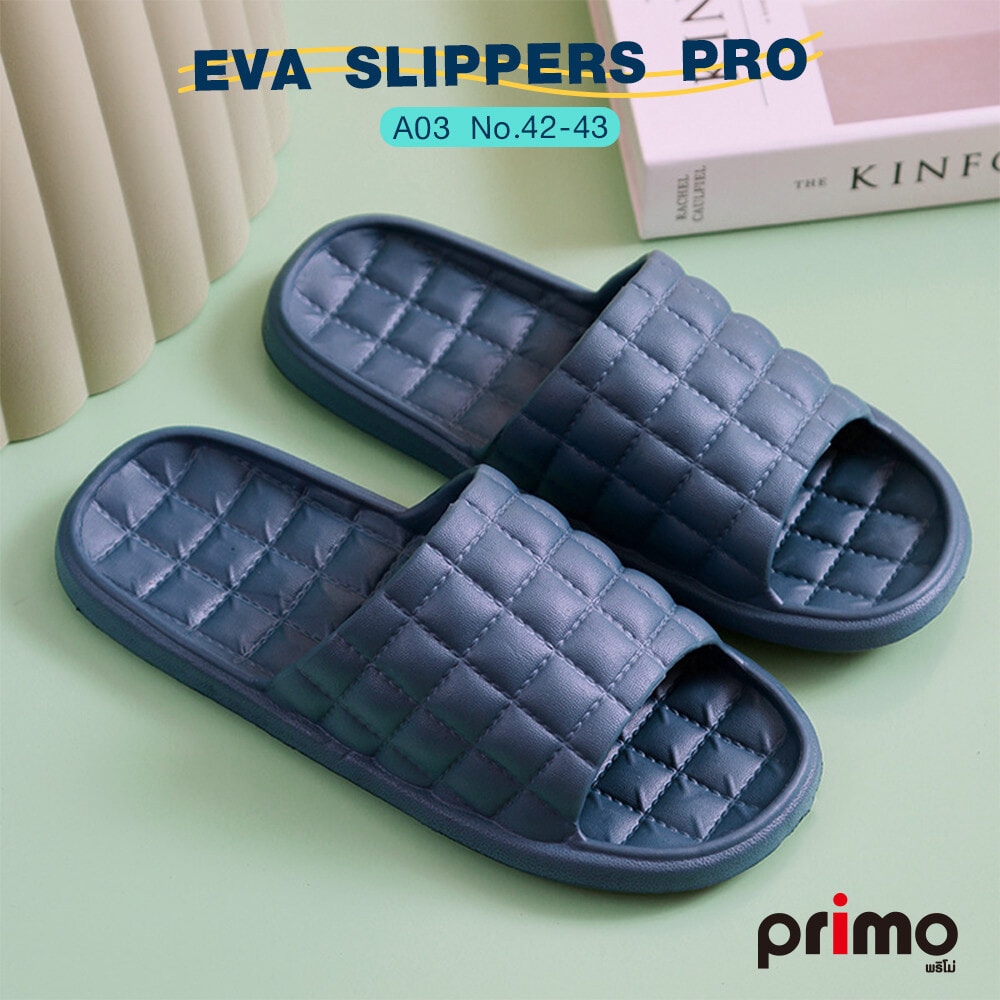 PRIMO รองเท้าแตะ EVA PRO A03 No.42-43 สีน้ำเงิน