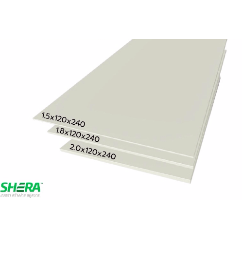 เฌอร่า บอร์ดพื้น 2.0x120x240ซม. สีธรรมชาติ