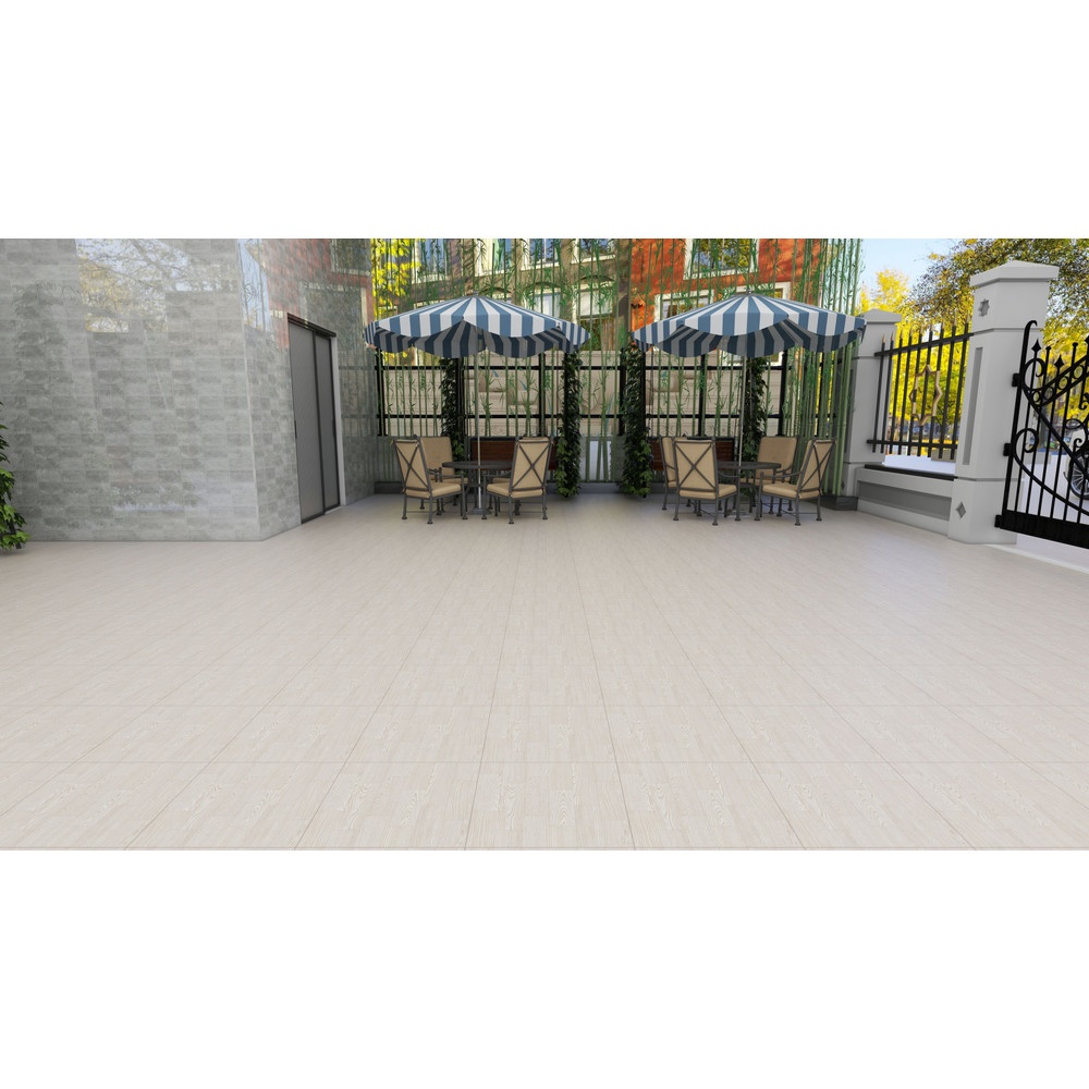 Marbella กระเบื้องเซรามิคปูพื้น 40X40 ซม. รุ่น ไม้บาเก้ JM2312 Satin (12P)