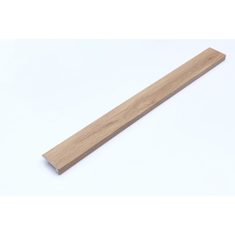 จมูกชานพักบันได SPC Click lock 114x1220x4+1mm IXPE items No. 6588 สีไม้สักอ่อน