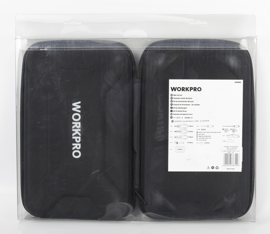 WORKPRO ชุดเครื่องมือช่าง 56ชิ้น รุ่น W009096