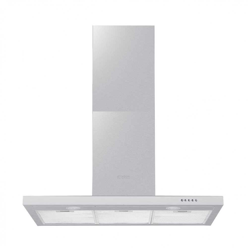 KOCH KITCHEN เครื่องดูดควันติดผนัง 90 ซม. TITAN สีเงิน