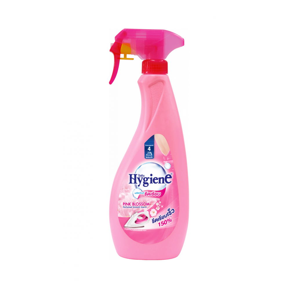 HYGIENE น้ำยารีดผ้าเรียบไฮยีน แบบหัวฉีด ขนาด 550 มล. Pink Blossom