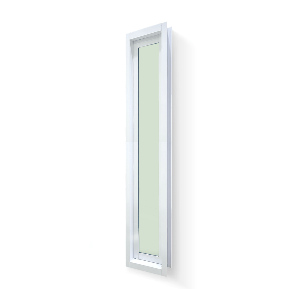 WELLINGTAN หน้าต่างอะลูมิเนียมช่องแสง 180x40ซม. สีขาว