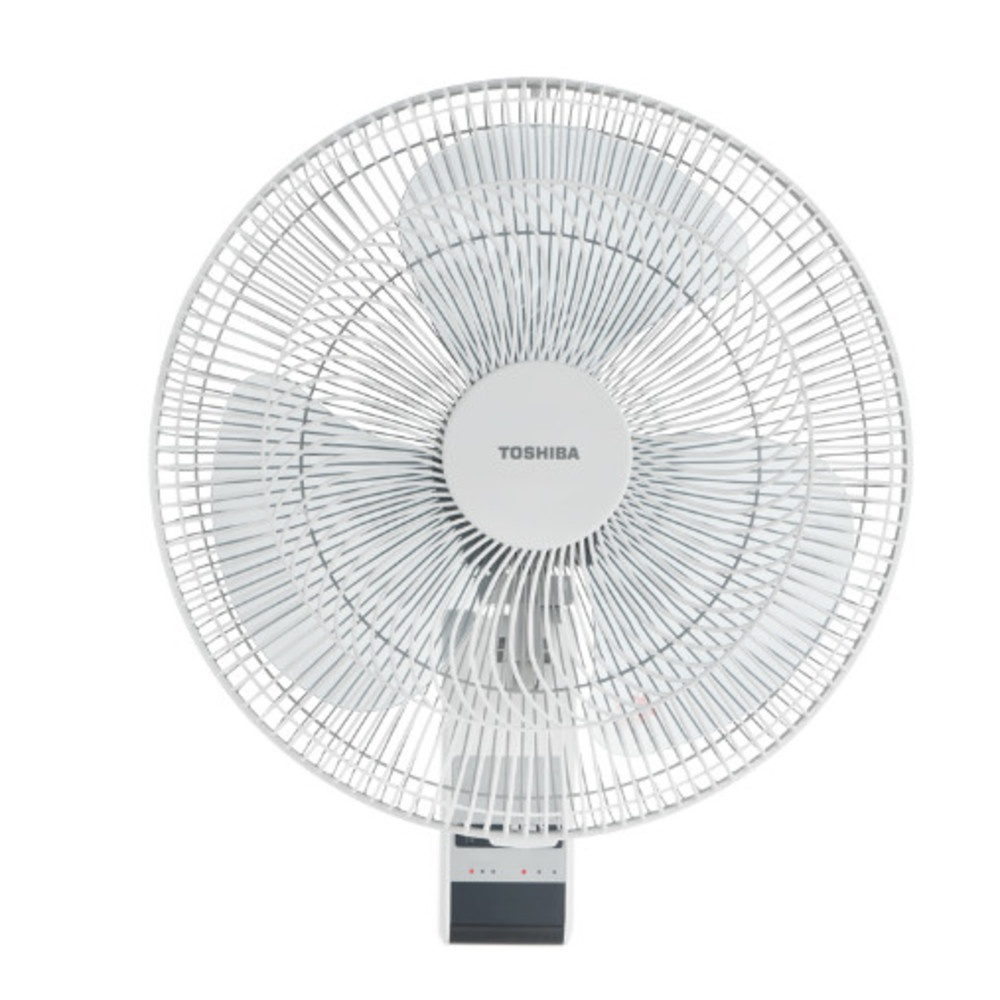 TOSHIBA พัดลมติดผนัง(รีโมท) ขนาด 16 นิ้ว F-AWY60TH(W) สีขาว