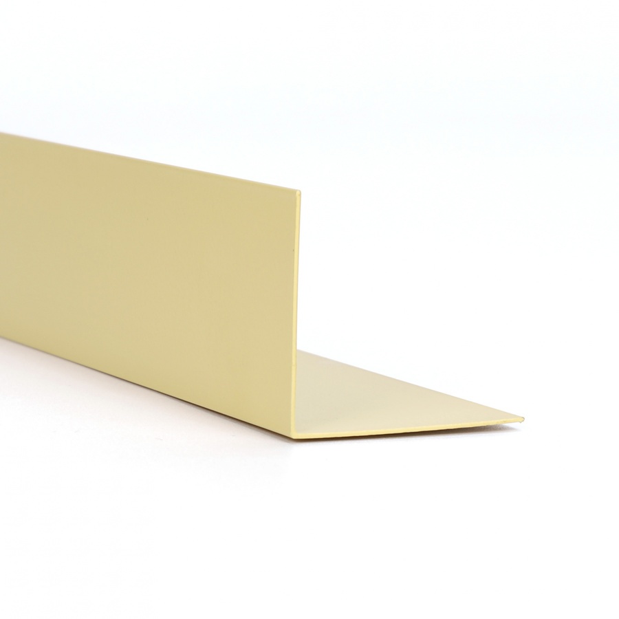 GREAT WOOD ตัวจบมุมนอกอะลูมิเนียม รุ่นPJ01 3.3x3.3x300 ซม. สีวอลนัทอ่อน