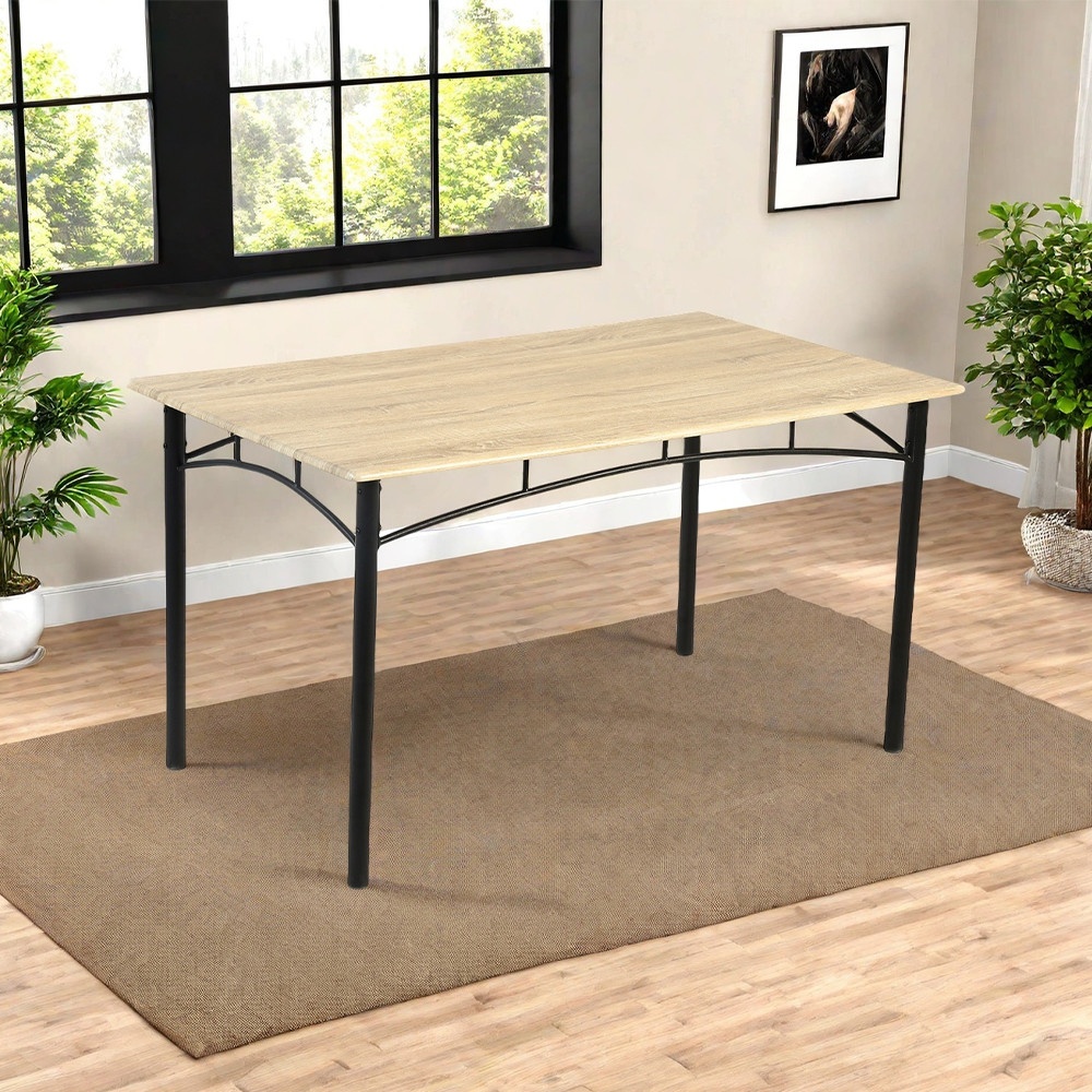 Delicato ชุดโต๊ะอาหาร 6 ที่นั่ง รุ่น Akira โต๊ะ:140X80X76ซม. เก้าอี้:42x44x85ซม. สีน้ำตาลเข้ม