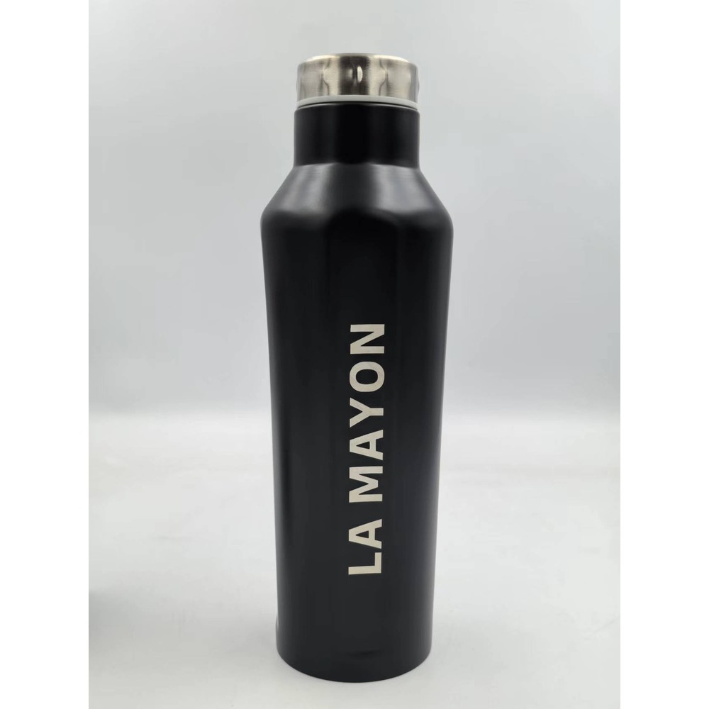 LAMAYON กระบอกน้ำเก็บอุณหภูมิ 500 มล. รุ่น ZBMB09 สีดำ