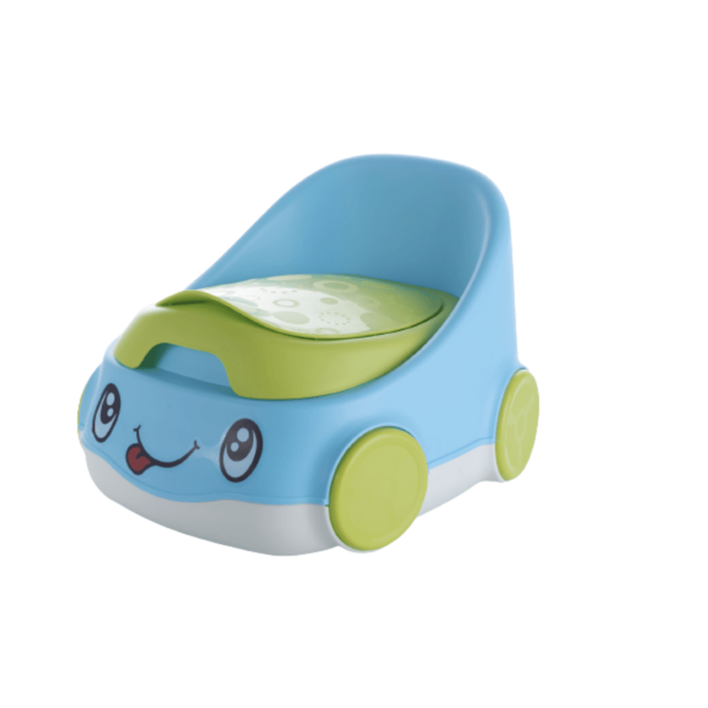 Primo Kids กระโถนนั่งเด็กรูปรถ รุ่น YT-001 ขนาด 33x37x28 ซม. สีฟ้า