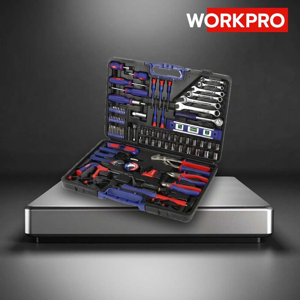 WORKPRO ชุดเครื่องมือช่าง 139ชิ้น รุ่น W009024