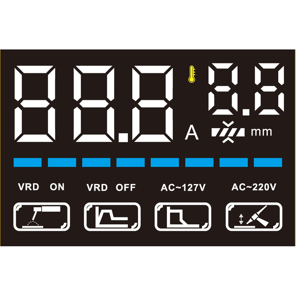 HESSEY ตู้เชื่อม INVERTER-MMA 120แอมป์ (LCD) รุ่น MMA-140I