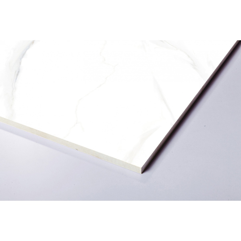 Marbella กระเบื้องพอร์ซเลน 60x60 ซม. รุ่น สโนวี T63836W4 Glossy (4P) Random