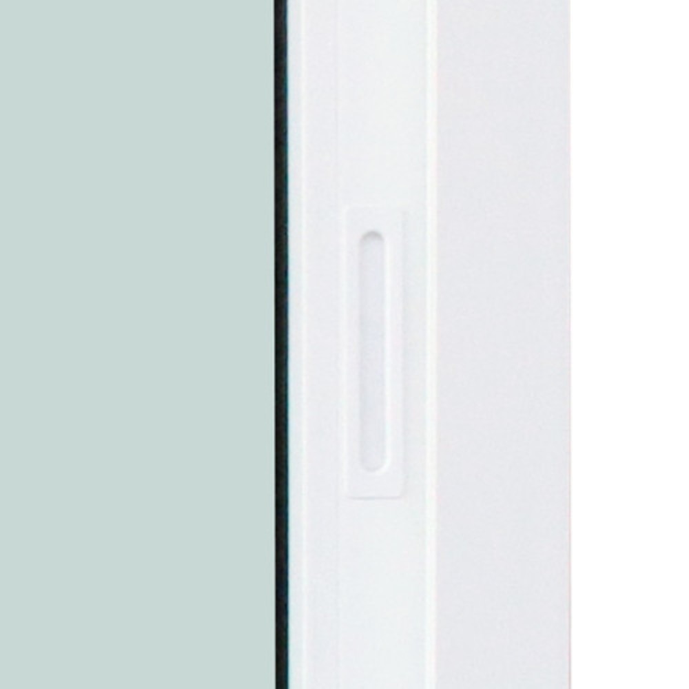 WINDOW ASIA (10MAX) UPVC หน้าต่างบานเลื่อน SS 80X50 ซม. สีขาว พร้อมมุ้ง