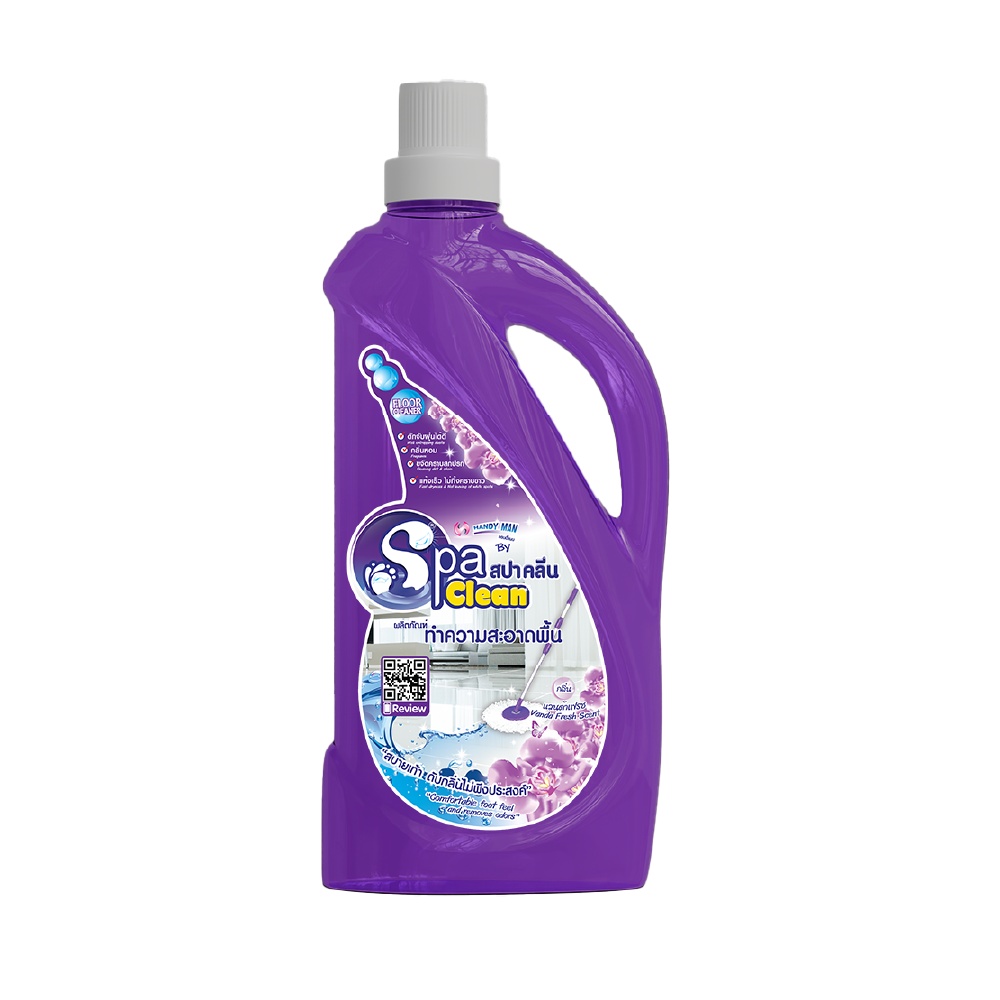 SPACLEAN น้ำยาถูพื้นกลิ่นแวนด้าเฟรช ขนาด 850 มล.